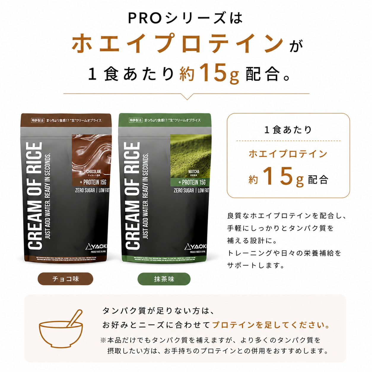 【応援キャンペーン5%OFF】Chocolate PRO（プロテイン配合）